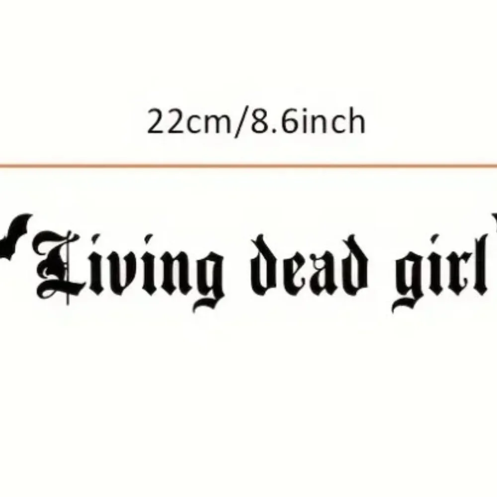 Living Dead Girl decal sticker